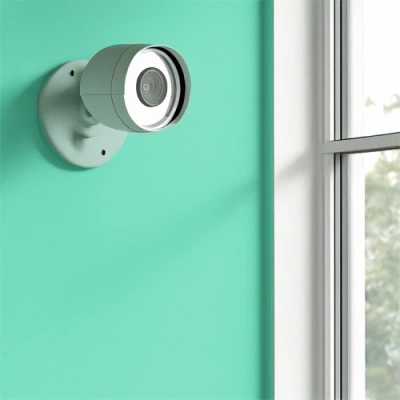 Pensacola vivint camera facing a window